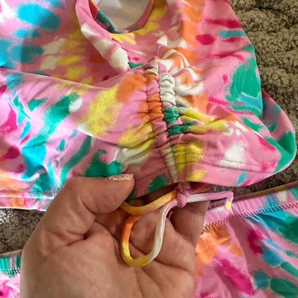 Lands End Tie Dye 2 piece - Picture 2 of 4